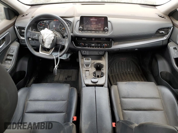 2021 Nissan Rogue SV z VIN JN8AT3BB5MW205669, wystawiony jako Copart lot #54532685 z przebiegiem 61 407 mil mil oraz Szkoda całkowita • Salvage title. Historia ofert i sprzedaży dostępna na DreamBid. Obrazek 8.