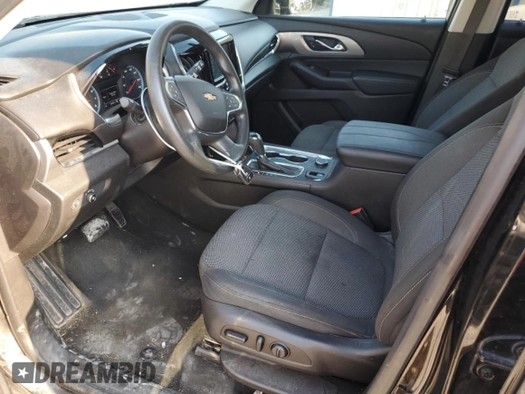 2018 Chevrolet Traverse LS with VIN 1GNEVLKW3JJ200822, listed as a Copart auction lot 69265254 with 128,829 mi miles and Salvage Title. Bid and sale history available at carsss.com. Image 7.