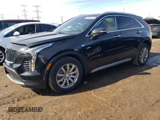 2021 Cadillac XT4 AWD Premium Luxury with VIN 1GYFZDR41MF002835, listed as a Copart auction lot 49384424 with 9,984 mi miles and Salvage Title. Bid and sale history available at carsss.com. Image 1.