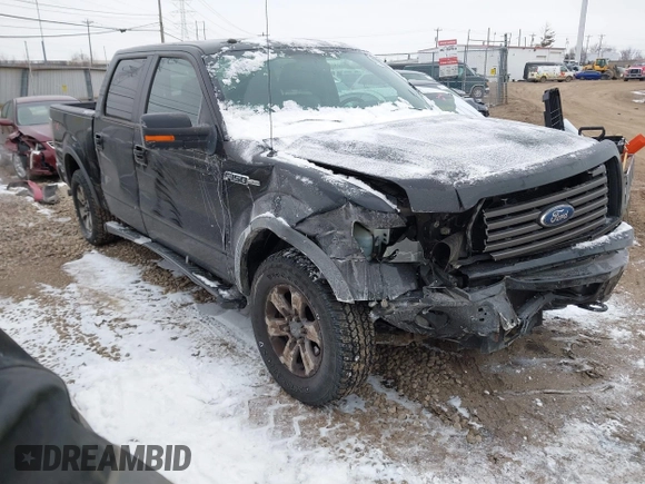 2011 Ford F-150 XL with VIN 1FTFW1EF4BFD37993, listed as a IAAI auction lot 41612071 with 151,734 mi miles. Bid and sale history available at carsss.com. Image 1.