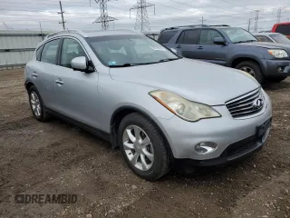 2009 Infiniti EX Journey with VIN JNKAJ09F09M951098, listed as a Copart auction lot 80163704 with 99,697 mi miles and Salvage Title. Bid and sale history available at DreamBid. Image 4.