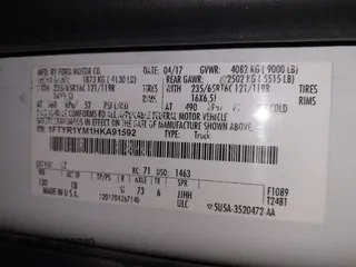 2017 Ford Transit with VIN 1FTYR1YM1HKA91592, listed as a IAAI auction lot 41588259 with 188,356 mi miles. Bid and sale history available at carsss.com. Image 9.