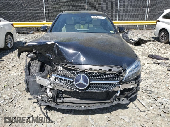 2019 Mercedes-Benz C 300 z VIN 55SWF8EB3KU322149, wystawiony jako Copart lot #53491855 z przebiegiem 53 837 mil mil oraz Szkoda całkowita • Salvage title. Historia ofert i sprzedaży dostępna na DreamBid. Obrazek 5.