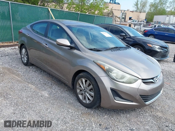 2016 Hyundai Elantra SE z VIN 5NPDH4AE6GH656681, wystawiony jako IAAI lot #41941750 z przebiegiem 110 289 mil mil oraz . Historia ofert i sprzedaży dostępna na DreamBid. Obrazek 1.