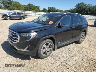2019 GMC Terrain SLT with VIN 3GKALPEV1KL347971, listed as a Copart auction lot 76368254 with 0 mi miles and Salvage Title. Bid and sale history available at carsss.com. Image 1.