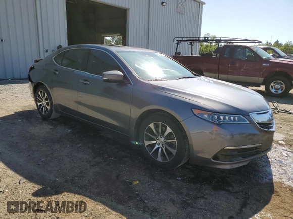 2017 Acura TLX Technology with VIN 19UUB1F57HA008009, listed as a Copart auction lot 52793435 with 113,358 mi miles and Salvage title. Bid and sale history available at DreamBid. Image 4.