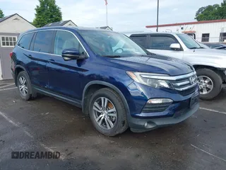 2017 Honda Pilot EX-L with VIN 5FNYF5H54HB044711, listed as a IAAI auction lot 42462054 with 124,628 mi miles and . Bid and sale history available at DreamBid. Image 1.