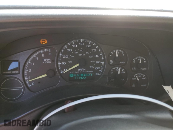 2001 Chevrolet Suburban LT with VIN 3GNEC16T71G125313, listed as a Copart auction lot 42569695 with 317,922 mi miles and Salvage Title. Bid and sale history available at carsss.com. Image 9.