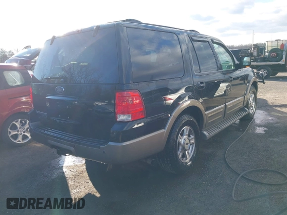 2003 Ford Expedition Eddie Bauer z VIN 1FMFU18L13LC31460, wystawiony jako IAAI lot #41204255 z przebiegiem 248 719 mil mil oraz . Historia ofert i sprzedaży dostępna na DreamBid. Obrazek 4.