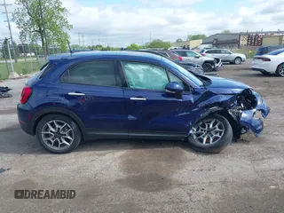 2021 FIAT 500X Trekking with VIN ZFBNF3B10MP945509, listed as a IAAI auction lot 42299963 with 35,474 mi miles and . Bid and sale history available at DreamBid. Image 13.