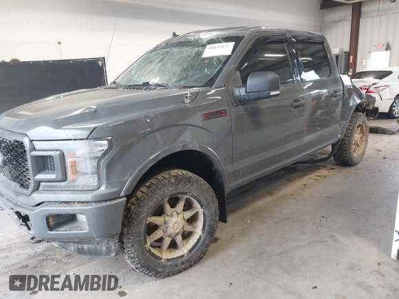 2018 Ford F-150 XL z VIN 1FTEW1E54JFC57899, wystawiony jako IAAI lot #41632872 z przebiegiem 186 366 mil mil oraz . Historia ofert i sprzedaży dostępna na DreamBid. Obrazek 2.
