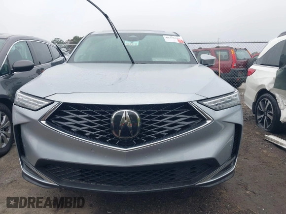 2025 Acura MDX w/Technology Package with VIN 5J8YD9H48SL000950, listed as a IAAI auction lot 40776010 with 18 mi miles. Bid and sale history available at carsss.com. Image 12.