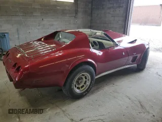 1977 Chevrolet Corvette with VIN 1Z37X7S438954, listed as a Copart auction lot 69469584 with 6,678 mi miles and Clean title. Bid and sale history available at DreamBid. Image 3.