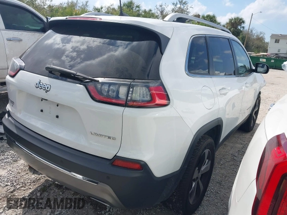2019 Jeep Cherokee Limited z VIN 1C4PJMDN6KD151073, wystawiony jako IAAI lot #41572426 z przebiegiem 101 316 mil mil oraz . Historia ofert i sprzedaży dostępna na DreamBid. Obrazek 4.