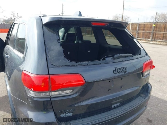 2015 Jeep Grand Cherokee Altitude with VIN 1C4RJFAG3FC608198, listed as a IAAI auction lot 41512629 with 154,647 mi miles. Bid and sale history available at carsss.com. Image 6.