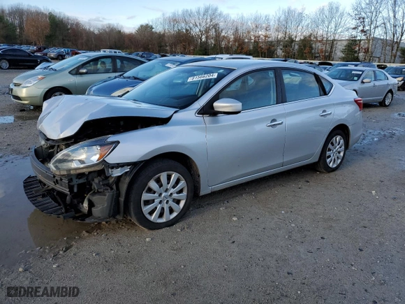2016 Nissan Sentra S with VIN 3N1AB7AP9GY216466, listed as a Copart auction lot 53807735 with 126,111 mi miles and Non Repairable. Bid and sale history available at carsss.com. Image 1.