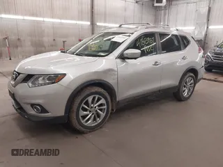 2014 Nissan Rogue SL with VIN 5N1AT2MV8EC873610, listed as a IAAI auction lot 41843987 with 179,226 mi miles. Bid and sale history available at carsss.com. Image 18.