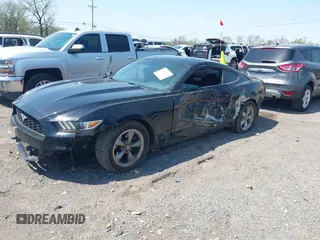 2017 Ford Mustang V6 with VIN 1FA6P8AM8H5342693, listed as a IAAI auction lot 41985156 with 110,733 mi miles and . Bid and sale history available at carsss.com. Image 18.