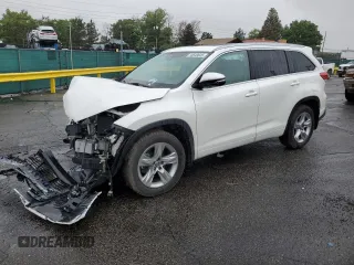 2019 Toyota Highlander Limited with VIN 5TDDZRFH8KS937154, listed as a Copart auction lot 59548845 with 51,590 mi miles and Salvage title. Bid and sale history available at DreamBid. Image 1.