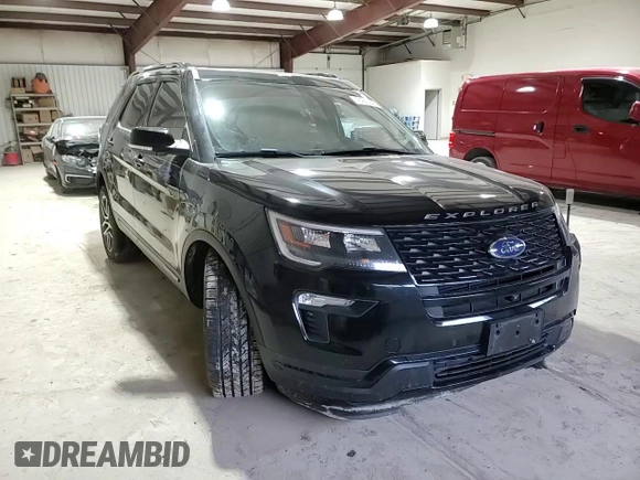 2018 Ford Explorer Sport z VIN 1FM5K8GT7JGB51209, wystawiony jako Copart lot #45980945 z przebiegiem 78 616 mil mil oraz Szkoda całkowita • Salvage title. Historia ofert i sprzedaży dostępna na DreamBid. Obrazek 12.