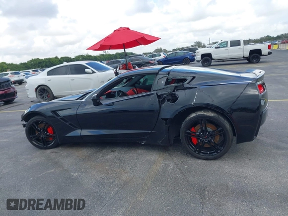 2016 Chevrolet Corvette 3LT with VIN 1G1YF2D73G5118201, listed as a IAAI auction lot 41487006 with 38,489 mi miles. Bid and sale history available at carsss.com. Image 13.