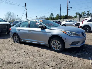 2017 Hyundai Sonata Sport with VIN 5NPE34AF3HH507657, listed as a Copart auction lot 50701345 with Not Provided miles and Salvage Title. Bid and sale history available at DreamBid. Image 4.