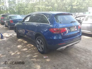 2021 Mercedes-Benz GLC 300 with VIN W1N0G8EB8MF948937, listed as a IAAI auction lot 42571738 with 38,527 mi miles and . Bid and sale history available at DreamBid. Image 3.