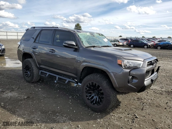 2023 Toyota 4Runner TRD Off Road Premium with VIN JTERU5JR7P6125764, listed as a Copart auction lot 50217385 with 36,079 mi miles and Salvage Title. Bid and sale history available at carsss.com. Image 4.