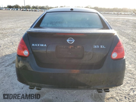 2008 Nissan Maxima 3.5 SL with VIN 1N4BA41E48C821433, listed as a Copart auction lot 78092604 with 149,250 mi miles and Salvage Title. Bid and sale history available at carsss.com. Image 6.