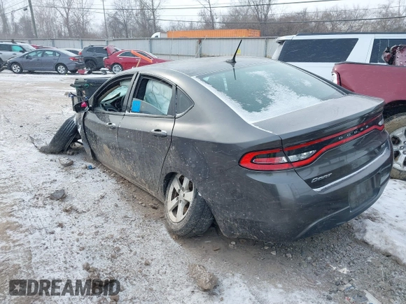 2015 Dodge Dart SXT with VIN 1C3CDFBB0FD362791, listed as a IAAI auction lot 41357418 with 149,043 mi miles. Bid and sale history available at carsss.com. Image 3.