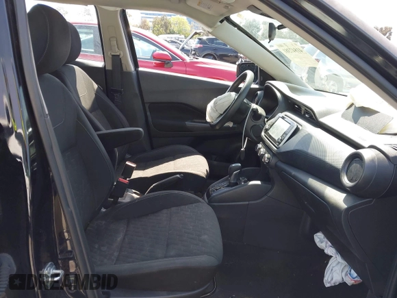 2022 Nissan Kicks S with VIN 3N1CP5BV0NL507251, listed as a IAAI auction lot 41847381 with 71,625 mi miles. Bid and sale history available at carsss.com. Image 5.