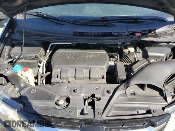 2014 Honda Odyssey EX-L with VIN 5FNRL5H64EB034147, listed as a Copart auction lot 46372795 with 156,720 mi miles and Salvage Title. Bid and sale history available at carsss.com. Image 12.