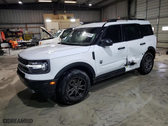 2022 Ford Bronco Sport Big Bend with VIN 3FMCR9B69NRD96991, listed as a Copart auction lot 47278745 with 38,145 mi miles and Salvage Title. Bid and sale history available at carsss.com. Image 1.