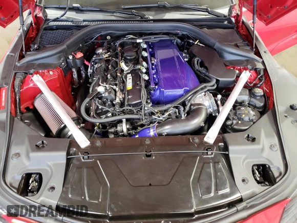 2023 Toyota Supra 3.0 with VIN WZ1DB0G03PW057335, listed as a Copart auction lot 48664395 with 11,108 mi miles and Salvage Title. Bid and sale history available at DreamBid. Image 11.