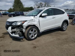 2016 Honda HR-V EX-L w/Navi with VIN 3CZRU6H74GM708995, listed as a Copart auction lot 51014865 with 105,957 mi miles and Salvage Title. Bid and sale history available at carsss.com. Image 1.