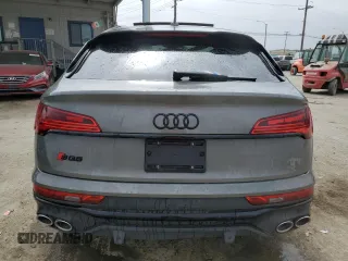 2023 Audi SQ5 Sportback Prestige with VIN WA134AFY1P2021694, listed as a Copart auction lot 57424484 with Not Provided miles and Salvage Title. Bid and sale history available at DreamBid. Image 6.