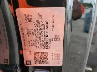 2018 Chevrolet Colorado z VIN 1GCHSDEN1J1251680, wystawiony jako Copart lot #76588774 z przebiegiem 83 630 mil mil oraz Szkoda całkowita • Salvage title. Historia ofert i sprzedaży dostępna na DreamBid. Obrazek 12.