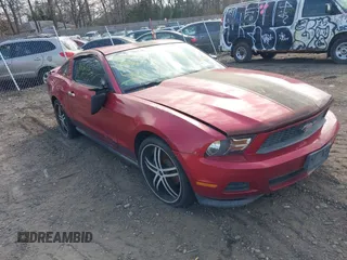 2011 Ford Mustang V6 with VIN 1ZVBP8AM6B5115712, listed as a IAAI auction lot 41918263 with Not provided miles and . Bid and sale history available at DreamBid. Image 1.