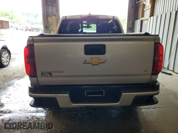 2016 Chevrolet Colorado 4WD LT with VIN 1GCGTCE38G1154969, listed as a Copart auction lot 59888765 with 55,023 mi miles and Salvage title. Bid and sale history available at DreamBid. Image 6.