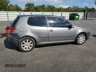2008 Volkswagen Rabbit S with VIN WVWBB71K68W163868, listed as a Copart auction lot 82365694 with 125,090 mi miles and Salvage Title. Bid and sale history available at carsss.com. Image 3.