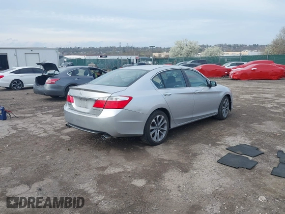 2014 Honda Accord Sedan Sport with VIN 1HGCR2F53EA134778, listed as a IAAI auction lot 41951952 with 225,219 mi miles. Bid and sale history available at carsss.com. Image 4.