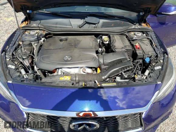2018 Infiniti QX30 ESSENTIAL with VIN SJKCH5CP9JA045152, listed as a Copart auction lot 60647204 with 44,079 mi miles and Non Repairable. Bid and sale history available at carsss.com. Image 12.