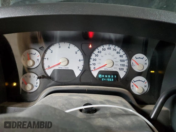2007 Dodge Ram 2500 SLT with VIN 1D7KS28D27J506512, listed as a Copart auction lot 79752604 with 241,563 mi miles and Salvage Title. Bid and sale history available at carsss.com. Image 9.