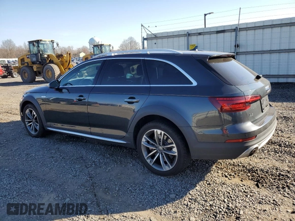 2019 Audi A4 allroad Premium Plus z VIN WA18NAF49KA014796, wystawiony jako Copart lot #48475705 z przebiegiem 50 294 mil mil oraz Szkoda całkowita • Salvage title. Historia ofert i sprzedaży dostępna na DreamBid. Obrazek 2.