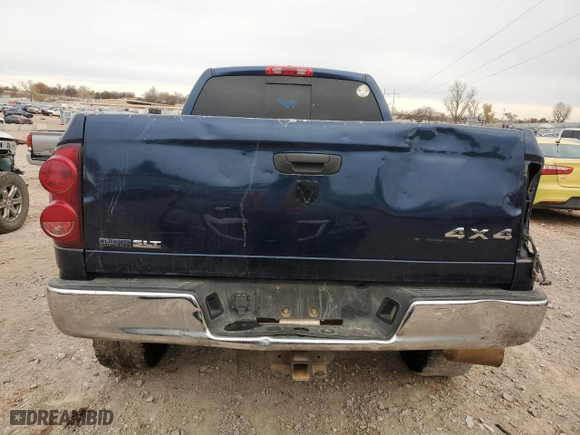 2009 Dodge Ram 2500 SLT with VIN 3D7KS29LX9G541311, listed as a Copart auction lot 81729164 with 0 mi miles and Salvage Title. Bid and sale history available at carsss.com. Image 6.