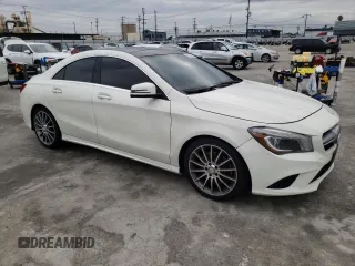 2016 Mercedes-Benz CLA 250 with VIN WDDSJ4EB0GN291609, listed as a Copart auction lot 44596744 with 98,129 mi miles and . Bid and sale history available at DreamBid. Image 4.