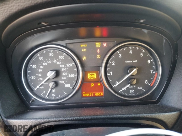 2008 BMW 3 Series 328i with VIN WBAWL13508PX19957, listed as a Copart auction lot 75369214 with 89,471 mi miles and Salvage Title. Bid and sale history available at DreamBid. Image 9.