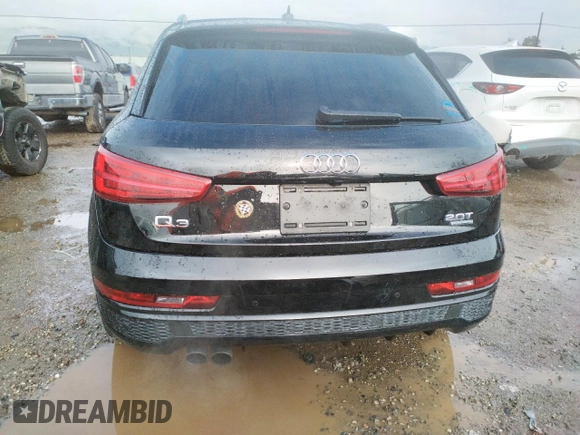 2018 Audi Q3 Premium with VIN WA1ECCFS9JR033593, listed as a Copart auction lot 44332253 with 42,362 mi miles. Bid and sale history available at carsss.com. Image 6.