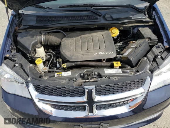 2016 Dodge Grand Caravan SE with VIN 2C4RDGBG9GR169691, listed as a Copart auction lot 53349105 with 93,479 mi miles and Salvage Title. Bid and sale history available at DreamBid. Image 12.