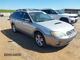 2006 Subaru Legacy Outback XT Limited with VIN 4S4BP67C564350969, listed as a IAAI auction lot 41893493 with 196,159 mi miles and . Bid and sale history available at DreamBid. Image 1.